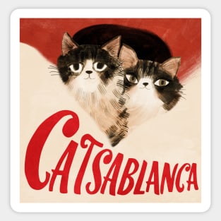 Catsablanca Sticker